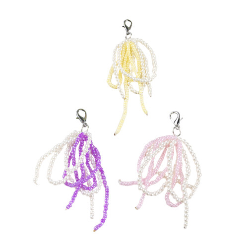 Décoration de sac, accessoire de chaussure, breloque de-Violet 1