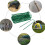 Estacas de paisagismo, resistentes, de aço galvanizado de 150 cm/6 polegadas, com pontas afiadas para fácil inserção no solo, duráveis e 6