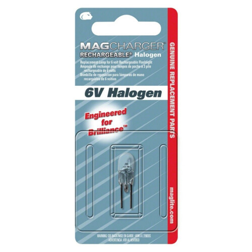 Maglite Maglite bulb 6v halogen Mag Charger system - Latest version - Genuine Maglite