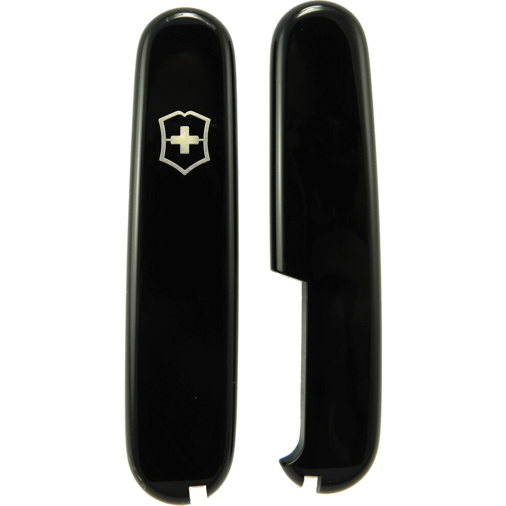 (Black) Victorinox Scales for 91mm Swiss Army Knife - Genuine Swiss Victorinox Handles