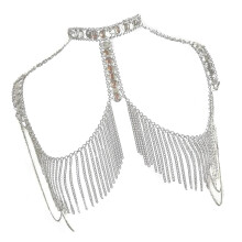 Fashionable Crystals Tassels Arm Chain Punk Sturdy Metal