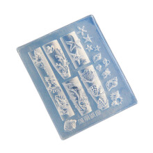 Moules professionnels en Silicone pour Nail Art, avec-Style 1