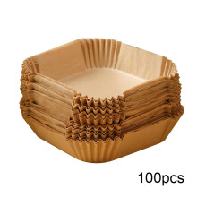 Air Fryer Einwegpapier Backpapier für Fritteuse 16 cm Natur 100 Stk.