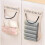 2pcs  Kitchen Trash Bag Storage Bag Velcro Mesh Bag Household Clutter Mesh Garbage Bag Wall Hanging Storage Bag 2