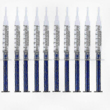 (44CP) 10 Pcs Teeth Whitening Gel for Dental Use - 16%, 22%, 35%, 44% Tooth Bleach Whitener Gel Kit for Professional & Home Care