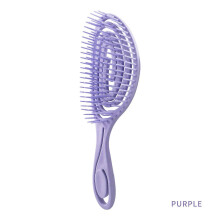 (LtPL) Mint Green Biodegradable Detangling Hairbrush Soft Vent Wet Lightly Pull No harm Hair Eco Friendly Antistatic Massage Hair Brush