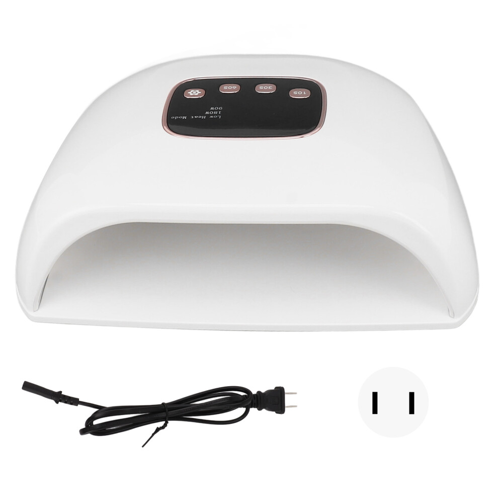 Light Professional Uv Led Nail Lamp With Quick Drying Technology, Dual Source Mode And Detachable Base, 4 Timer Settings Gel Curing