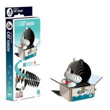 EUGY Cat Tuxedo 3D Craft Kit