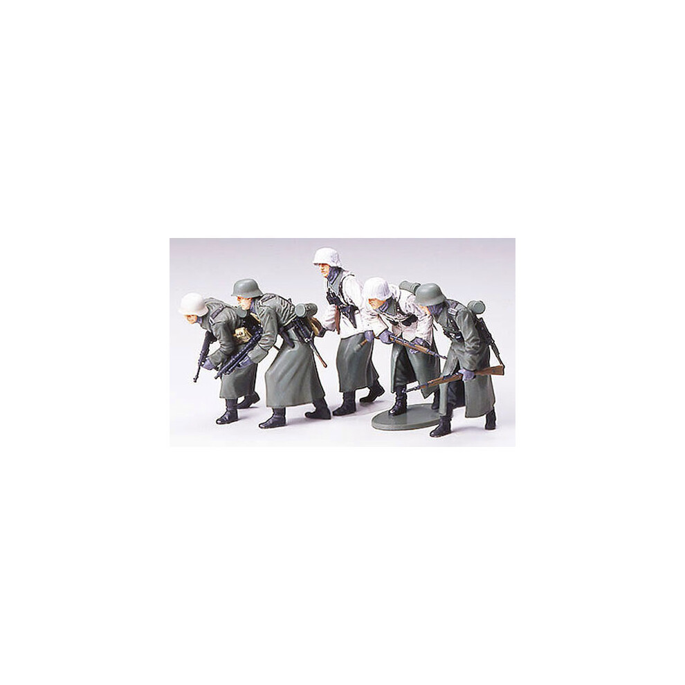 Tamiya 35256 German Infantry Ww2 Winter Model Kit Scale 1:35