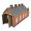 Metcalfe Models Pn931 N Gauge Red Brick Single Track Engine Shed 1