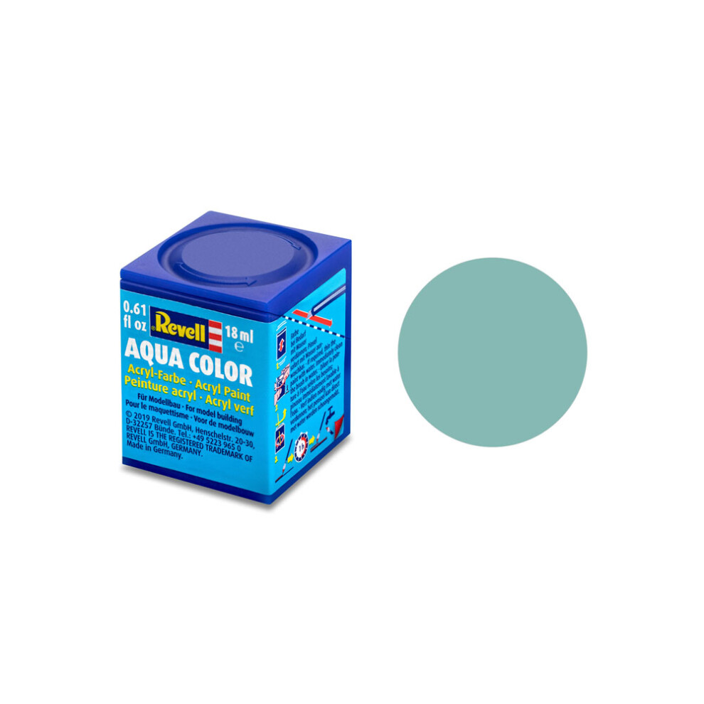 Revell Aqua Color Acrylic Paint. No. 49 Light Blue Matt - Paints 18ml Model -  revell aqua acrylic paints 18ml model matt color choose colours rva01