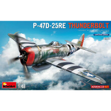 MIN48001 - Miniart 1:48 - P-47D-25RE Thunderbolt, Advanced Kit