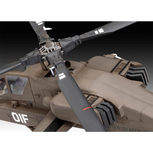 Revell Revell Ah-64A Apache 1:144 Advanced Model Kit 2