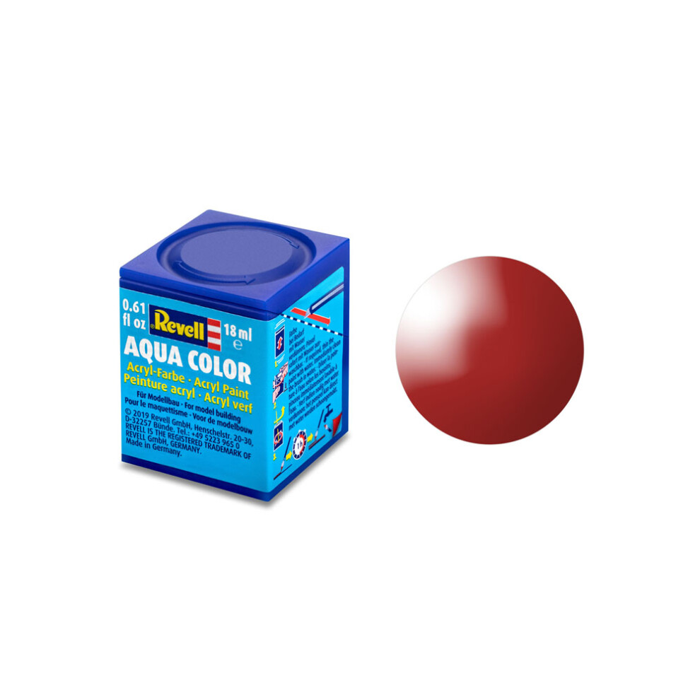 RV36131 - Revell Aqua - 18ml - Aqua Fiery Red Gloss