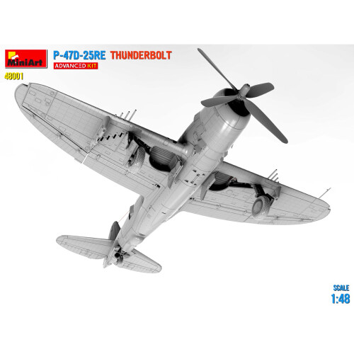 MIN48001 - Miniart 1:48 - P-47D-25RE Thunderbolt, Advanced Kit 2