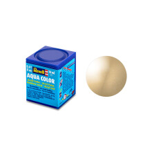 Revell 18ml Aqua Color Acrylic Paint (gold Metallic Finish) - Model Paints Gold - revell 18ml acrylic aqua model metallic paints color gold choose