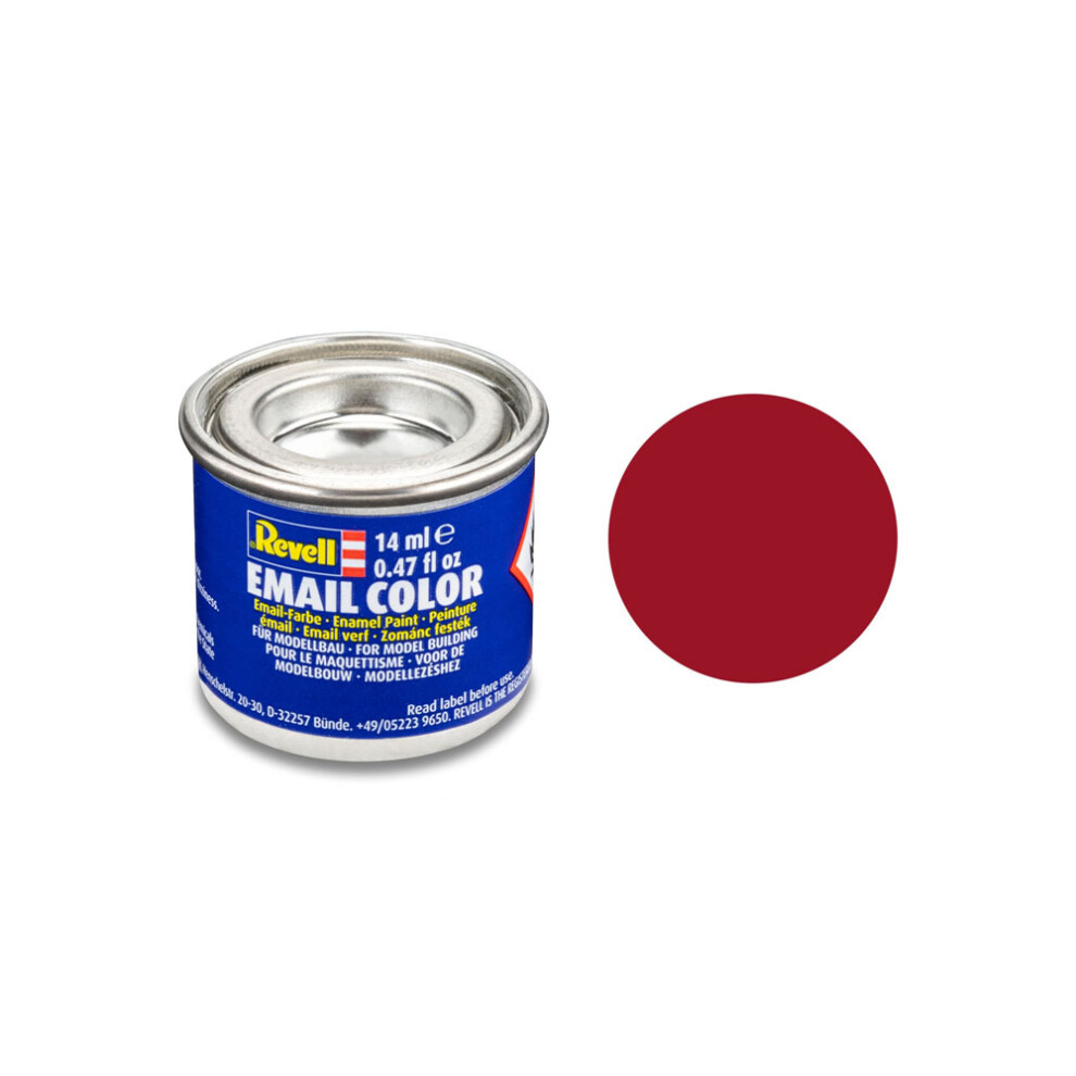 New Revell Matt Carmine (Ral 3002) Email Colour Enamel - 14Ml Model Paint No.36 Red 32136