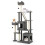 Kratzbaum - HELLOSHOP26 - 180 cm - 7 Ebenen - 2 Höhlen - Grau 1