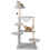 Arbre à chat - HELLOSHOP26 - Moderne - 113 cm - Perchoir amovible - Capsule transparente 1