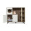 Katzenmöbel-Schrank mit Katzentoilettenfach 100 x 51 x 91 1
