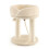 Albero per gatti - HELLOSHOP26 - Torre con graffiatoio - Beige - 43x43x53 cm - Resistente e confortevole 1