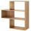 Libreria - HELLOSHOP26 - Libreria convessa - 3 livelli - Legno ingegnerizzato - Design moderno 1