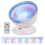 Ocean Wave Projector with Remote Control, Automatic Rotating Color Changing Music Night Light for Bedroom Decor 1
