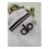 3pcs mid-tube socks - cotton long white 2