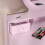 AIYAPLAY Kids Dressing Table Set w/ Stool, Mirror, Drawers - Pink 9