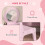 AIYAPLAY Kids Dressing Table Set w/ Stool, Mirror, Drawers - Pink 6