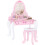 AIYAPLAY Kids Dressing Table Set, Two-Piece Children Vanity Table with Stool 2