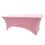 (183*76*76cm, dark pink) 4/6ft Rectangular Stretch Tablecloth Spandex Tight Fit Table Cover Dj Tradeshows Tw 1