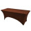 (183*76*76cm, coffee) 4/6ft Rectangular Stretch Tablecloth Spandex Tight Fit Table Cover Dj Tradeshows Tw 1