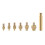 Universal Heat Set Insert Tips 936 Brass Soldering Tool for 3D Printers 12