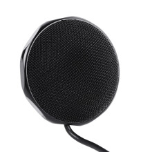Conference USB Microphone, Omnidirectional, Clear Sound, Black