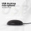 Conference USB Microphone, Omnidirectional, Clear Sound, Black 8
