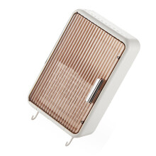 Wandmontierter Plastik-Küchen-Chopstick-Halter 9x20,5x33cm Weiß