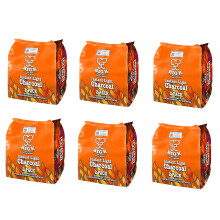 Instant Light Charcoal 12kg (12 x 1kg bags) Instant Lighting Charcoal Char coal BBQ Barbecues