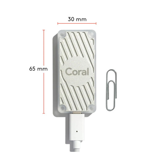 Google Coral USB Edge TPU ML Accelerator coprocessor for Raspberry Pi and Other Embedded Single Board Computers 2