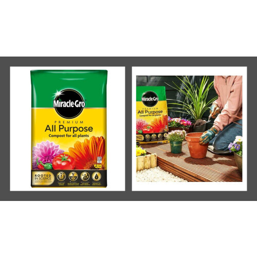 Miracle-Gro Miracle-Gro All Purpose Enriched Compost 40L 1