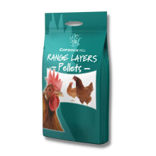 Copdock Mill Range Layers Pellets Chicken Feed 5kg – Food for Hens and Laying Poultry, Ducks, Geese, Bantams – 100% Natural Pellets