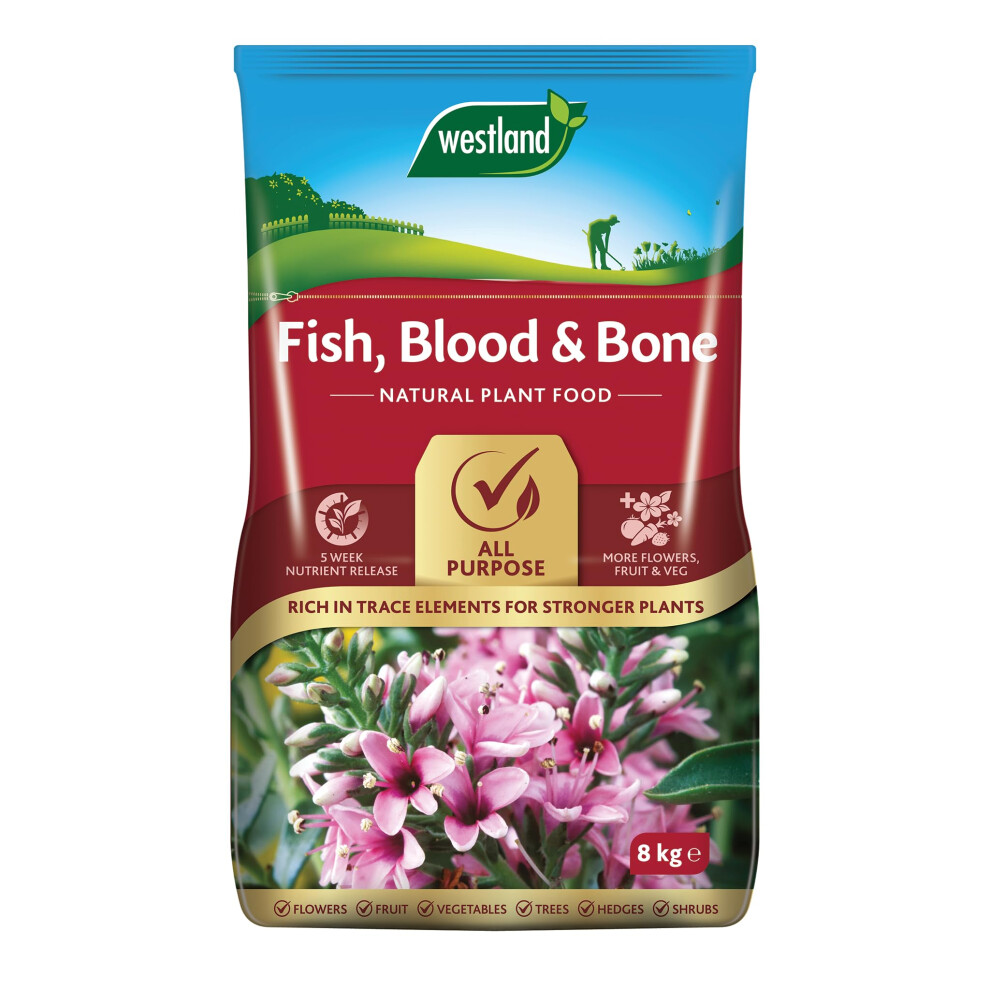 Westland Fish, Blood & Bone 8Kg Bag