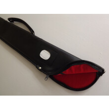 307> Soft Black Case For 2 Piece Snooker Pool Cue