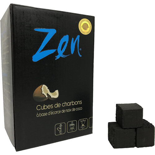 Zen Shell Coal Cubes, Coconut Charcoal