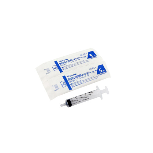 Terumo 5 ml Disposable Syringe - Pack of 100 1