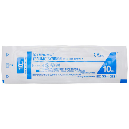 Terumo 10 ml Disposable Syringe - Pack of 100 1