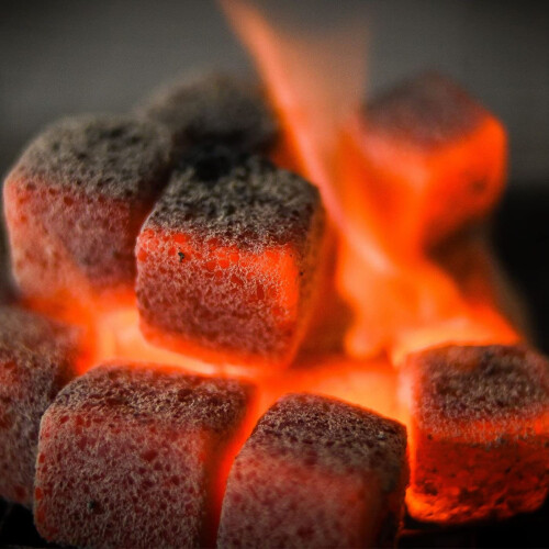 Zen Shell Coal Cubes, Coconut Charcoal 2