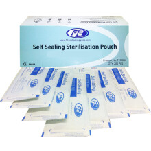 F2 Medical Self Sealing Sterilisation Pouches (90mm x 260mm) BOX OF 200