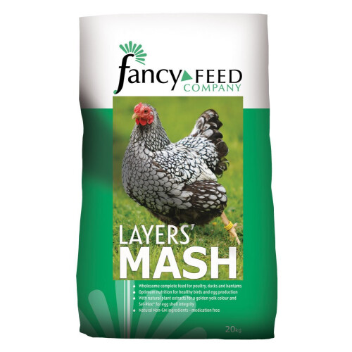 Fancy Feeds Layers Mash Complete Poultry Feed, 20 kg