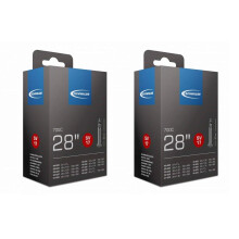 2 x Schwalbe 28 700c Inner Tubes 700x35c With Presta ValvesBlack
